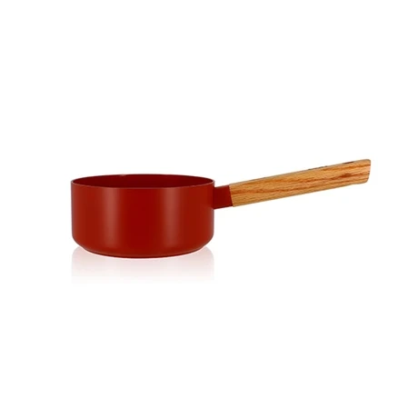 Casserole Ector Induction Aluminium Revêtu Manche En Bois 16 Cm Rouge 1 Casserole Ector Induction Aluminium Revêtu Manche En Bois 16 Cm Rouge