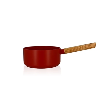 Casserole Ector Induction Aluminium Revêtu Manche En Bois 18 Cm Rouge 1 Casserole Ector Induction Aluminium Revêtu Manche En Bois 18 Cm Rouge