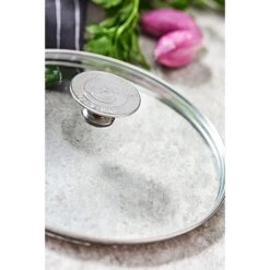 De Buyer Couvercle En Verre Cerclé Inox 18 Cm 5 De Buyer Couvercle En Verre Cerclé Inox 18 Cm -Cuisine À Domicile 147016 2 2 Couvercle en verre cercle inox 18 cm De Buyer