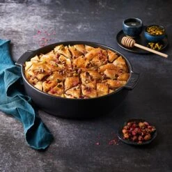 Peugeot Plat Four Rond Céramique Ardoise 34 Cm -Cuisine À Domicile 201193 2 2 Plat four rond ceramique ardoise 34 cm Peugeot