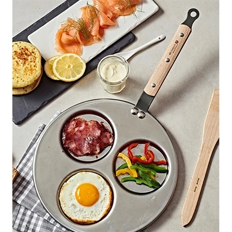 De Buyer Poêle 3 Blinis Minéral B Bois 27 Cm 2 De Buyer Poêle 3 Blinis Minéral B Bois 27 Cm – Image 2