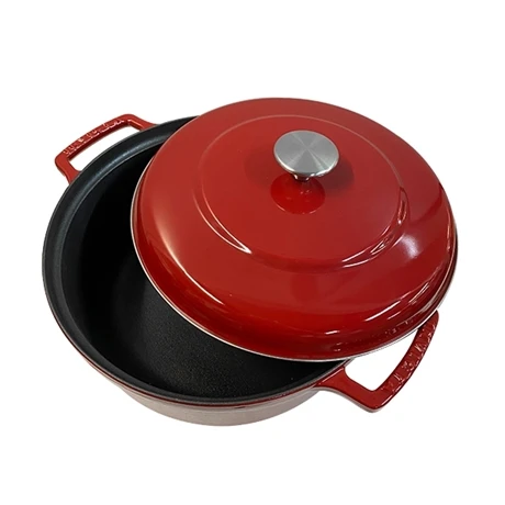 Invicta Cocotte Bistrot Rouge 28 Cm 2 Invicta Cocotte Bistrot Rouge 28 Cm – Image 2