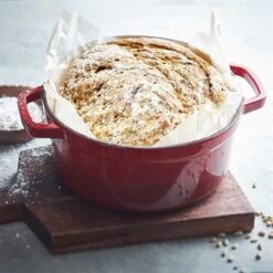 Cocotte En Fonte Ronde 20 Cm 2,3 L Rouge -Cuisine À Domicile 213285 2 2 Cocotte en fonte ronde 20 cm 2 3 L rouge Mathon