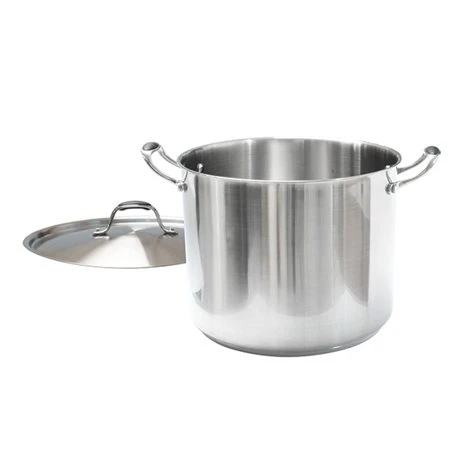 Faitout Inox Avec Couvercle Excell'inox 28 Cm 13,5 L 2 Faitout Inox Avec Couvercle Excell'inox 28 Cm 13,5 L – Image 2