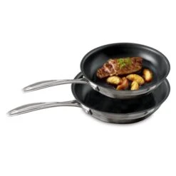 BEKA Lot 2 Poêles Antiadhérentes 20 Et 26 Cm Chef