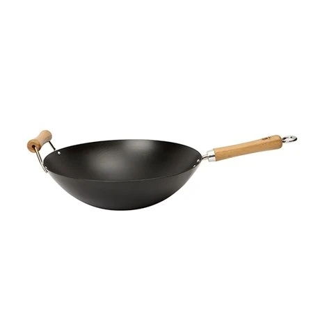 Wok Fond Plat Antiadhérent 36 Cm Be A Wok Star 1 Wok Fond Plat Antiadhérent 36 Cm Be A Wok Star
