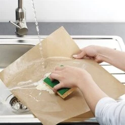 Feuille De Protection Pour Four Anti-adhérente Et Réutilisable -Cuisine À Domicile 30011 4 6 Feuille de protection pour four anti adherente et reutilisable Mathon