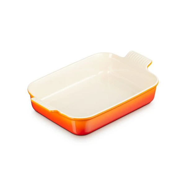 Le Creuset Plat Rectangulaire Céramique 26 Cm Volcanique 1 Le Creuset Plat Rectangulaire Céramique 26 Cm Volcanique