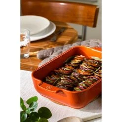 Peugeot Plat Rectangulaire Céramique Terracotta 32 Cm -Cuisine À Domicile 301342 2 3 Plat rectangulaire ceramique terracotta 32 cm Peugeot