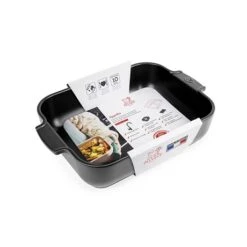 Produits populaires -Cuisine À Domicile 301366 1 3 Plat a four ceramique Appolia rectangulaire noir mat 32 cm Peugeot