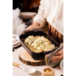 Peugeot Plat à Four Céramique Appolia Rectangulaire Noir Mat 32 Cm 7 Peugeot Plat à Four Céramique Appolia Rectangulaire Noir Mat 32 Cm -Cuisine À Domicile 301366 2 3 Plat a four ceramique Appolia rectangulaire noir mat 32 cm Peugeot