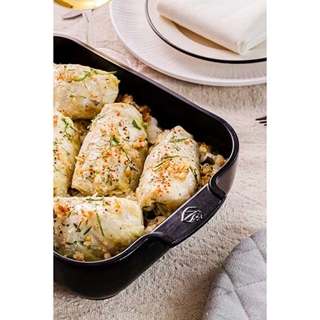 Peugeot Plat à Four Céramique Appolia Rectangulaire Noir Mat 32 Cm 4 Peugeot Plat à Four Céramique Appolia Rectangulaire Noir Mat 32 Cm – Image 4