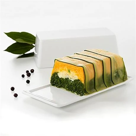 Terrine Rectangulaire Avec Couvercle/plateau "Grands Classiques" 19,7 Cm 60 Cl Blanc 2 Terrine Rectangulaire Avec Couvercle/plateau "Grands Classiques" 19,7 Cm 60 Cl Blanc – Image 2