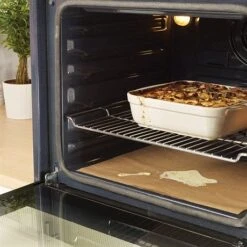 Lot 2 Grilles De Cuisson Anti-adhérentes + Feuille De Protection Pour Four -Cuisine À Domicile 30905 4 1 Lot 2 grilles de cuisson anti adherentes feuille de protection pour four Mathon