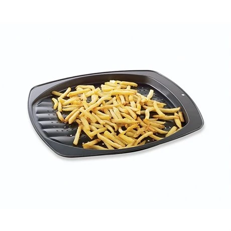 Plat à Frites Perforé Anti-adhérent 39 Cm 1 Plat à Frites Perforé Anti-adhérent 39 Cm