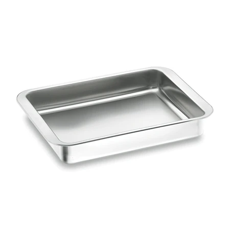Plat à Four Inox 30 X 21 Cm 1 Plat à Four Inox 30 X 21 Cm