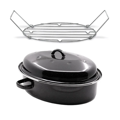 BEKA Lot Roaster Roasty'Cook 32 Cm + Grille 1 BEKA Lot Roaster Roasty'Cook 32 Cm + Grille