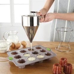 Lot Poêle 4 Pancakes Et Entonnoir à Piston 8 Lot Poêle 4 Pancakes Et Entonnoir à Piston -Cuisine À Domicile 509129 3 1 Lot poele 4 pancakes et entonnoir a piston Mathon