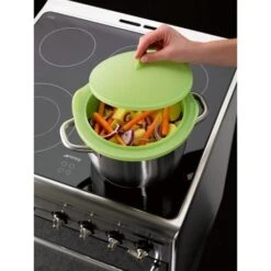 Lekue Cuit Vapeur Pliable En Silicone 24 Cm - 2,5 L -Cuisine À Domicile 511019 2 1 Cuit vapeur pliable en silicone 24 cm 2 5 L Lekue