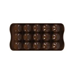 Silikomart Moule En Silicone 15 Chocolats 3D Kiss -Cuisine À Domicile 511174 4 1 Moule en silicone 15 chocolats 3D Kiss Silikomart