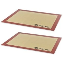 Lot De 2 Tapis De Cuisson Professionnels En Silicone