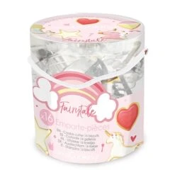 Seau 16 Découpoirs Fairytale