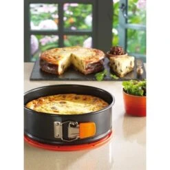 Le Creuset Moule à Manqué Rond Fond Amovible 26 Cm Pâtiliss -Cuisine À Domicile 541014 2 1 Moule a manque rond fond amovible 26 cm Patiliss Le Creuset