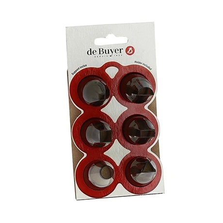 De Buyer Coffret 6 Douilles En Tritan Géo 3 De Buyer Coffret 6 Douilles En Tritan Géo – Image 3