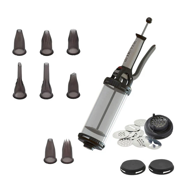 De Buyer Set Tube Piston à Pression Et Coffret Douilles Tritan à Garnir 1 De Buyer Set Tube Piston à Pression Et Coffret Douilles Tritan à Garnir