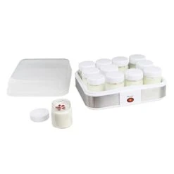 Lot Yaourtière + Ferments + Arômes Vanille Et Framboise + Livre Recettes -Cuisine À Domicile 609113 2 1 Lot yaourtiere ferments aromes vanille et framboise livre recettes