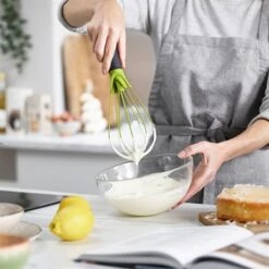 Joseph Joseph Fouet 2 En 1 En Silicone 28 Cm -Cuisine À Domicile 613029 4 1 Fouet 2 en 1 en silicone 28 cm Joseph Joseph