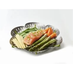 Joseph Joseph Panier Vapeur Pliable Anti-rayure -Cuisine À Domicile 670099 4 1 Panier vapeur pliable anti rayure Joseph Joseph