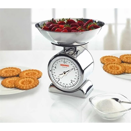 Soehnle Balance Mécanique Silvia Inox 5 Kg 2 Soehnle Balance Mécanique Silvia Inox 5 Kg – Image 2