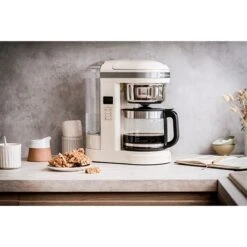 KitchenAid Machine à Café électrique Crème 1,7 L 1100 W 5KCM1209EAC 9 KitchenAid Machine à Café électrique Crème 1,7 L 1100 W 5KCM1209EAC -Cuisine À Domicile 700031 4 1 Machine a cafe electrique creme 1 7 L 1100 W 5KCM1209EAC Kitchenaid