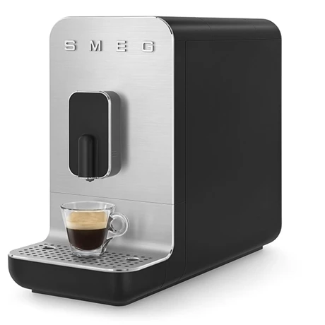 Smeg Machine à Café Avec Broyeur 19 Bars BCC01BLMEU Noir Mat 1 Smeg Machine à Café Avec Broyeur 19 Bars BCC01BLMEU Noir Mat