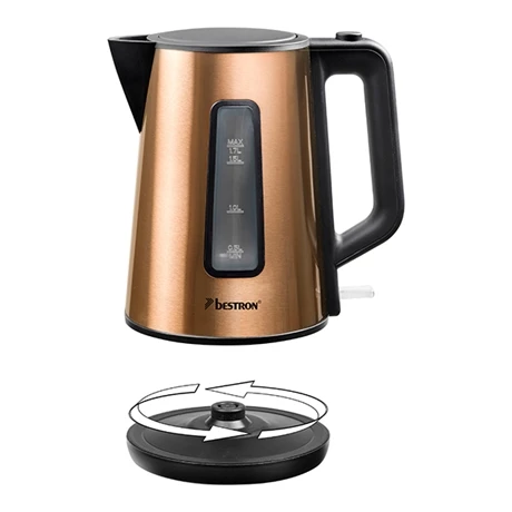 Bestron Bouilloire électrique Coloris Cuivre 1,7 L 1850 2200 W 3 Bestron Bouilloire électrique Coloris Cuivre 1,7 L 1850 2200 W – Image 3