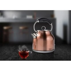 Bestron Bouilloire électrique Rétro Coloris Cuivre 1,7 L 1850 2200 W -Cuisine À Domicile 702051 2 1 Bouilloire electrique retro coloris cuivre 1 7 L 1850 2200 W Bestron