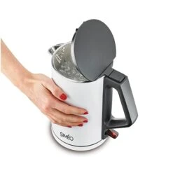 Bouilloire électrique Double Paroi 1,4 L 2000 W Blanche -Cuisine À Domicile 702056 2 1 Bouilloire electrique double paroi 1 4 L 2000 W blanche Simeo