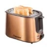 Bestron Grille-pain 2 Tranches 1000 W Coloris Cuivre