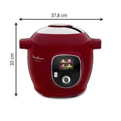 Moulinex Multicuiseur électrique Intelligent Cookéo 6 L 1600 W Rouge -Cuisine À Domicile 711015 3 1 Multicuiseur electrique intelligent Cookeo 6 L 1600 W rouge Moulinex