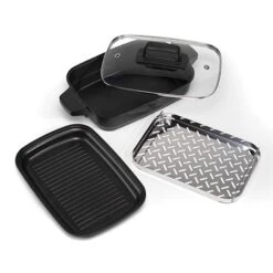 Cuisinart Multicuiseur électrique Cooking 4,7 L 1400 W Bleu Nuit -Cuisine À Domicile 713018 2 3 Multicuiseur electrique Cooking 4 7 L 1400 W bleu nuit Cuisinart