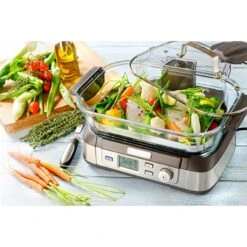 Cuisinart Cuiseur Vapeur Digital CookFresh STM1000E -Cuisine À Domicile 71569 3 8 Cuiseur vapeur Digital CookFresh STM1000E Cuisinart