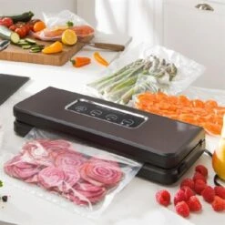 Appareil à Emballer Sous Vide Inox Brossé 37 Cm 150 W KCPSV60S -Cuisine À Domicile 720005 4 4 Appareil a emballer sous vide inox brosse 37 cm 150 W KCPSV60S Mathon par Kitchen Chef Professional