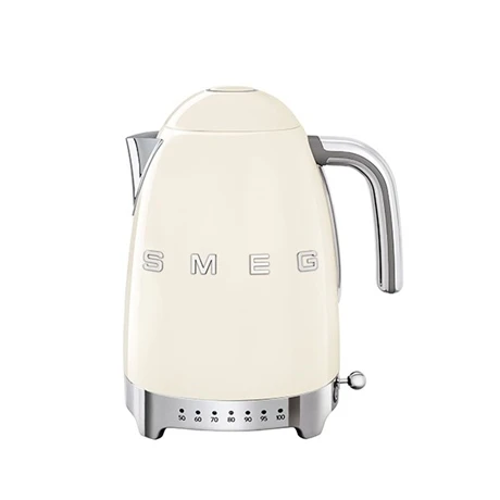 Smeg Bouilloire Crème 1,7 L 2400 W KLF04CREU 1 Smeg Bouilloire Crème 1,7 L 2400 W KLF04CREU