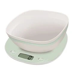 Balance De Cuisine Macaron Pistache Avec Bol