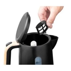 Bestron Kit Petit-déjeuner Noir Et Bois : Bouilloire, Grille-pain Et Cafetière à Filtre -Cuisine À Domicile 729024 4 1 Kit petit dejeuner noir et bois bouilloire grille pain et cafetiere a filtre Bestron