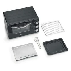 SEVERIN Mini Four Noir 20 L 1380 W TO2070 -Cuisine À Domicile 740037 2 1 Mini four noir 20 L 1380 W TO2070 Severin