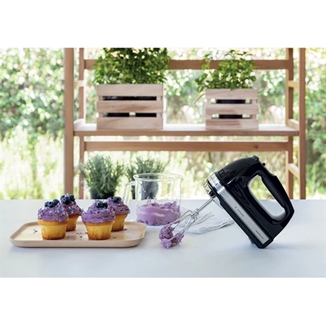 KitchenAid Batteur à Main 9 Vitesses Onyx 85 W 5KHM9212EOB Noir 2 KitchenAid Batteur à Main 9 Vitesses Onyx 85 W 5KHM9212EOB Noir – Image 2