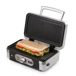 Domo Appareil 3 En 1 Grill, Gaufrier Et Croque-monsieur 30 Cm 1000 W DO9136C -Cuisine À Domicile 760233 3 3 Appareil 3 en 1 grill gaufrier et croque monsieur 30 cm 1000 W DO9136C Domo