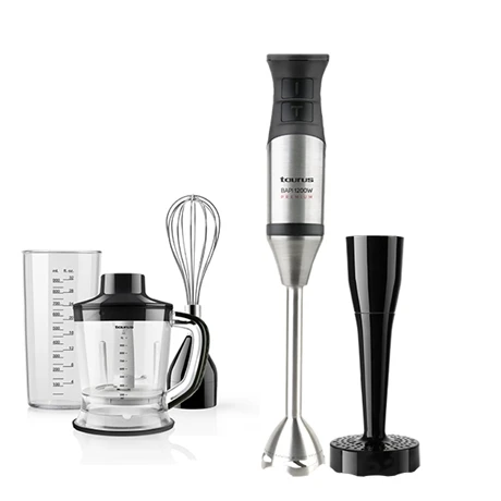 Taurus Mixeur Plongeant Acier Inoxydable 1200 W 1L 1 Taurus Mixeur Plongeant Acier Inoxydable 1200 W 1L